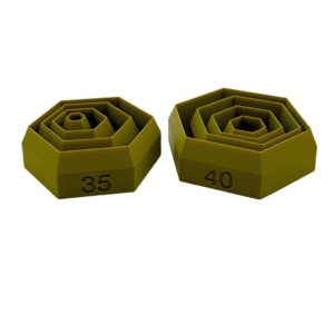 Hexagon Graduated Cutter Set