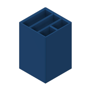 Divided Slot Short Insert