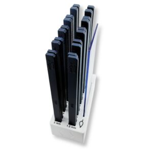 SlipFit™ Precision Snake Roller System — Blue (4 × 9)