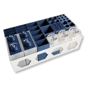 AJ Newell Core Base Tray Kit with modular inserts and TwistLock pots