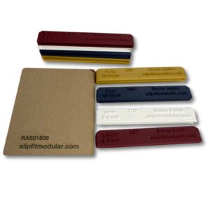 SlipFit™ Snake Roller Travel Plate Kit — 3 × 3.5 inches